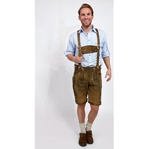 TRACHTENLEDERHOSE Jack korn geäscht kurz