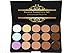 Eliann Cosmetics Professional 15 Color Concealer and Foundation Palette