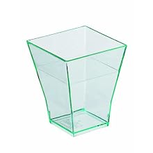 Packnwood Clear Square Cup, 2 oz Capacity (20 Packs of 30)