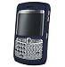 BLUE Verizon (Seidio) Soft Touch Snap On Hard Plastic Rubberized Case Cover for Verizon and Sprint Blackberry Curve 8330