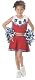Lowest Price California Costume Patriotic Cheerleader for Children While You Still Can