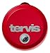 Tervis Straw Lid Made in USA Double Walled Insulated Tumbler Travel Cup Keeps Drinks Cold & Hot, Fits 16oz Tumblers, Red