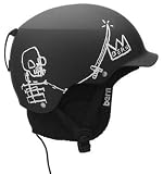 Bern Baker 09 Men's Snowboard Helmet - TJ Schneider Matte Black w/ Black Knit / Audio
