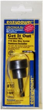 Eazypower 81395 0.665 in. #16 2 in. One Way Screw Remover/Installer