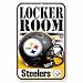 NFL Pittsburgh Steelers 11-by-17-Inch Locker Room Sign
