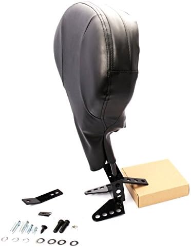 Harvey Design Adjustable Driver Rider Backrest For Harley 1988-2008 Street Glide Back Rest(UPS Shipping)