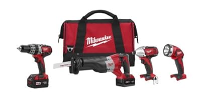 Milwaukee 2696-24 M18 Cordless Compact Combo Tool Kit