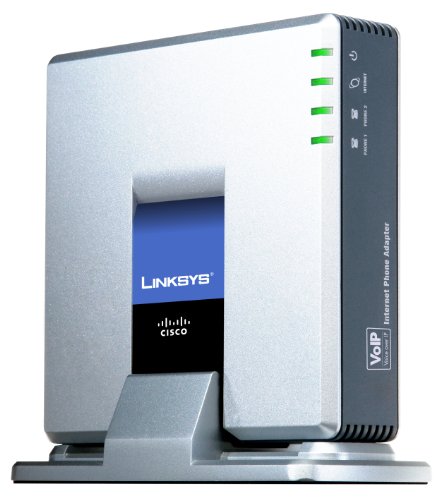 Cisco Internet Phone Adapter with 2 Ports for Voice-over-IP PAP2T-NA - VoIP phone adapter