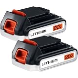 20V MAX* Lithium Ion Battery (2 Pack)