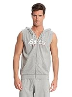 Guess Sudadera con Cierre (Gris)