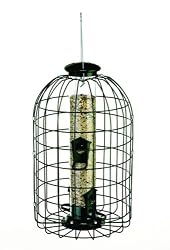 Audubon #NATUBE3  Squirrel Proof Caged Tube Type  Wild Bird Feeder