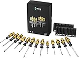 Wera Big Pack 900 Kraftform 05133285001 Screwdriver Set Including Rack [15-Piece Set] by Wera [並行輸入品