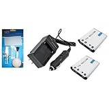 Buy ValuePack (2 Count): Superior Quality Replacement Battery PLUS Mini Battery Travel... by amsahr