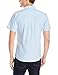 IZOD Uniform Young Mens Short Sleeve Button-down Oxford Shirt, Ox Blue, 36/37