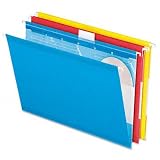 ESSELTE PENDAFLEX CORP. / ESS42702 / Ready-Tab 2 Capacity Reinforced Hanging File Folders, Legal, Assorted, 20/Box / Sold as 1 BX