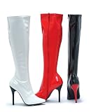 5 Heel Knee High Stretch Boot W/Inner Zipper. by Ellie