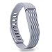 i-smile® 3PCS Replacement Bands with Metal Clasps for Fitbit Flex (3D Edition: Black&Navy&Grey, Small)