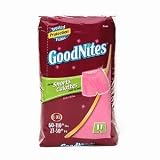 Goodnites Goodnites Girls Sleep Boxers, Large/Extra Large 11 ct (Quantity of 3)
