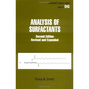 【クリックで詳細表示】Analysis of Surfactants， Second Edition (Surfactant Science) [ハードカバー]