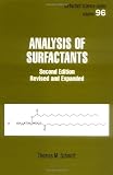 Analysis Surfactants (Surfactant Science)