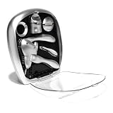 Metrokane Rabbit Wine Opener Gift Set, Silver