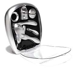 Metrokane 6015 Rabbit Wine Opener Gift Set (Silver)