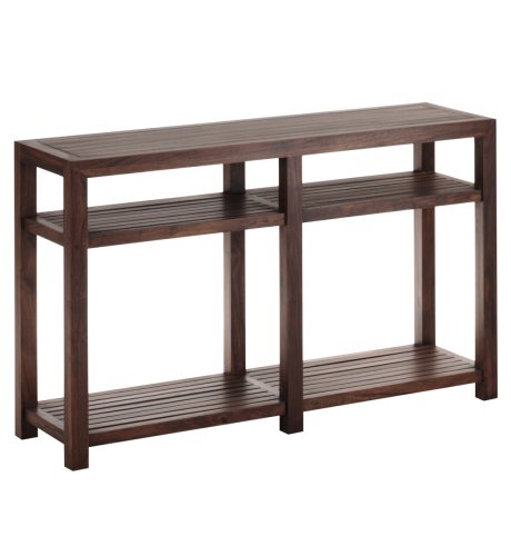 Slatted Console Table
