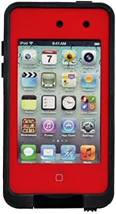 New Waterproof Dustproof Shockproof Snowproof iPod touch 4th Generation case (Red)