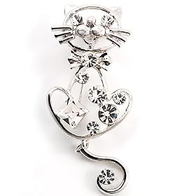 Freddy Cat Costume Brooch