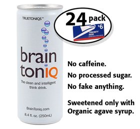 Brain Toniq, the Non-caffeinated Think Drink by Agave Nectars
