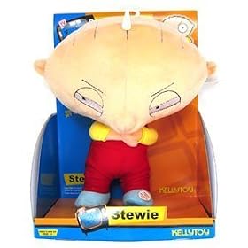 Family Guy Angry Stewie Stuffed Toy - 11"Talking Stewie Plush