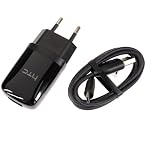 Mono Travel Charger + Charge, Sync cable for HTC