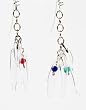 Earrings: Chili Chains