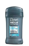 Combination Deodorants & Antiperspirants Online Shop Ranking 24. Dove Men + Care Antiperspirant Deodorant, Clean Comfort, 3 Ounce (Pack of 2)