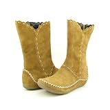HUSH PUPPIES Shiver Boots Shoes Brown Womens SZ