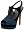 Twilight Blue Kid Suede