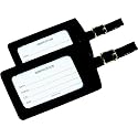 Lewis N. Clark Open Face Business Card Size ID Tag - set of 2