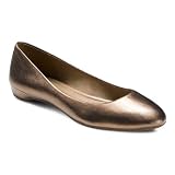 ECCO Women's Mary Ballet Flat,Light Gold,40 EU/9-9.5 M US