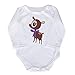 FEITONG Baby 3PC Unisex Climbing Clothes Baby Rompers Sets (6-12months, Purple)
