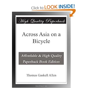 Across Bicycle Thomas Gaskell Allen