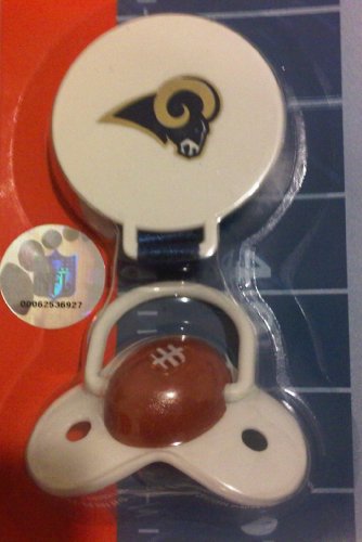 ST. LOUIS RAMS BABY PACIFIER