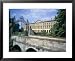 The New Building from the Cherwell Bridge, Magdalen College, Oxford, Oxfordshire, England Places Framed Art Poster Print by David Hunter, 31x25