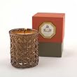 Agraria Candle with Cane Holder Golden Pomegranate