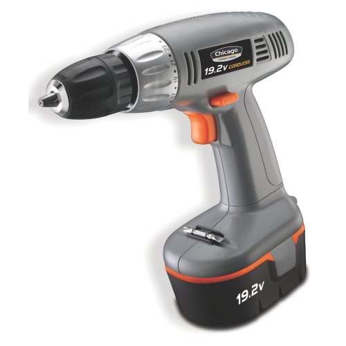 Best Price Chicago Power Tools 39601 Power-1 19.2-Volt Cordless Drill/Driver