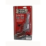 Wild West Die-Cast Metal Cap Gun (Uses Roll Caps Not Included)