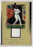 2002 Fleer Premium Diamond Stars Barry Bonds Game Used Jersey Baseball Card