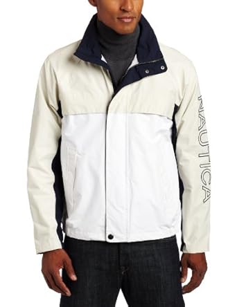Nautica Men's Commondre Colorblock Bomber Jacket