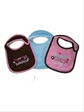 Carter's 3 Pack Waterproof Bibs - Mommy's Little Sunshine/Polka Hearts/ Snuggles, Hugs, Kisses