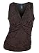 Rampage Juniors Lace Ruched Empire Shirt