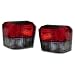 R�ckleuchten Set, passend f�r VW Bus T4 (alle) Bj. 9/90-8/03, Ausf�hrung: Rot/Schwarz.